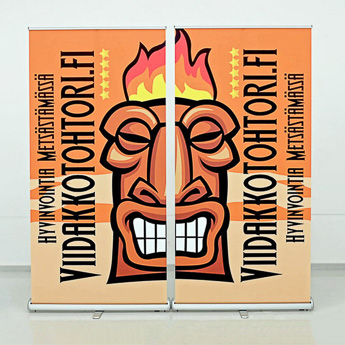 Rollup mainos Viidakkotohtori