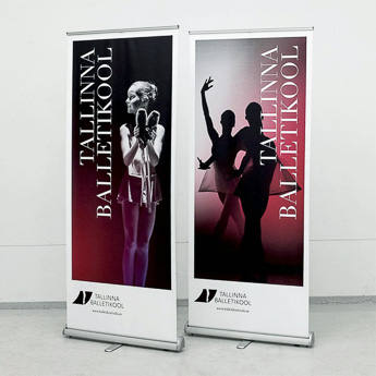 laadukas star rollup - balettikoulun mainos