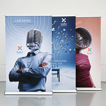 Quick rollup telineet Experis